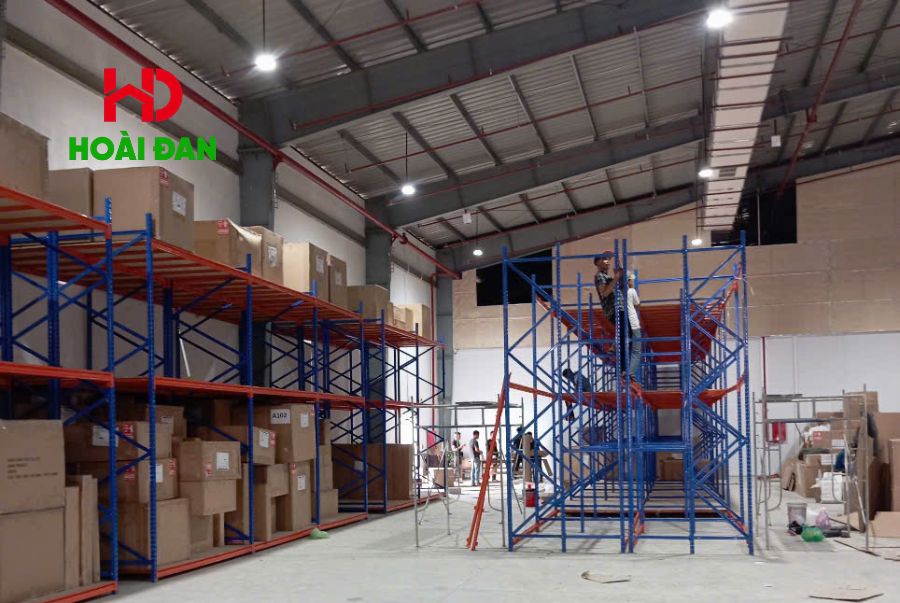 Dự án kệ kho hàng công ty Gardenline International