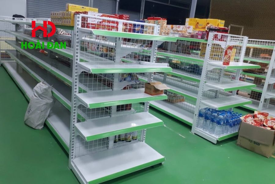 Dự án kệ siêu thị cửa hàng tạp hóa Ái Duyên