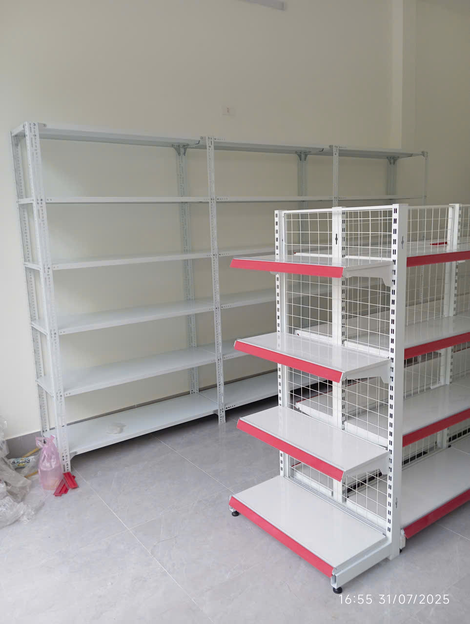 Lắp kệ cho cửa hàng VPP Anh Tân - An Lão, Bình Định